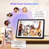 Digital Picture Frame 32 GB 10.1 Inch WiFi Touchscreen Digital