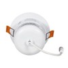 VOLT Adjustable Recessed Outdoor Soffit Light (White) with Junction Box