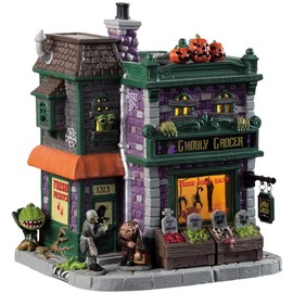 Lemax Village Collection Ghouly Grocer #95458