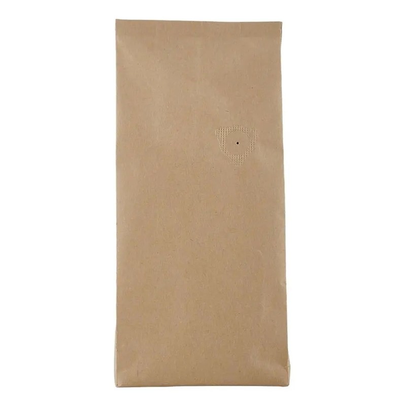 Bolsa Café Kraft Lamitec 100pz Fuelle Lateral Hermética CVálvula 250g