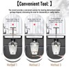 Haiouus Garbage Disposer Unjamming Wrench Compatible With MOen Garbage Disposals,