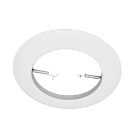 NICOR Lighting 6 inch White Recessed Open Trim for 6 inch Housing (17501WH)