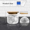 RAETTER.LY Salt and Pepper Bowl, Marble Salt Cellar and Spices