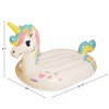 Funsicle Giant Inflatable Unicorn Magic Ride-On Pool Float, Adult-Sized