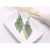 Leaf Dangle Earring for Women Boho Super Lightweight Chandelier Dangle