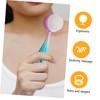 FOMIYES Electric Handle Facial Cleansing Brush Double-sided Face Washer Exfoliating