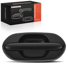 A-premium - Manija de Puerta Corredera Exterior Trasera Derecha del Lado del Pasajero Compatible con Honda Odyssey 1999-2004, Negro Texturizado, Reemplazo# 72640-s0x-a01