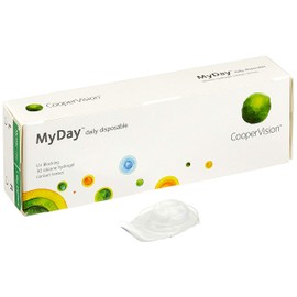 MyDay daily disposable, Tageslinsen weich, 30 Stück / BC 8.40 mm / DIA 14.20 mm / -5.75 Dioptrien