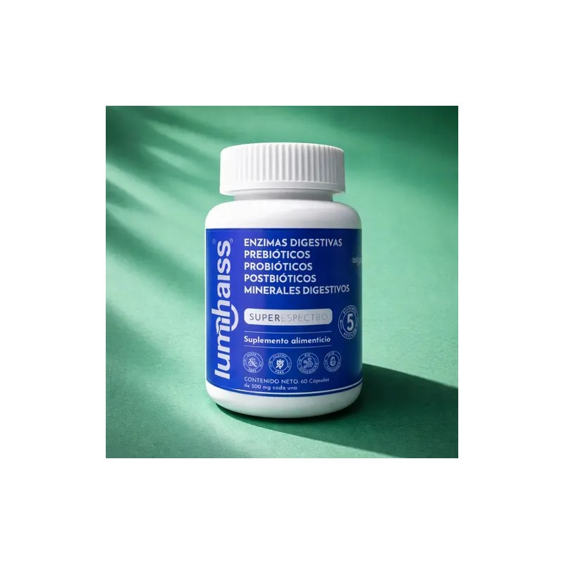 Probióticos Enzimas Digestivas Pre-postbioticos Y Minerales Digest 5 En 1