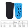 1 Pair Height Increase Insoles PU 2-4cm Invisibility Comfortable Sports