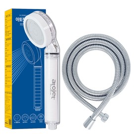 Atojet 3-stage filter shower + shower hose 1.5M, Atojet shower + shower hose / 아토젯 3단계 필터샤워기+샤워호스 1.5M, 아토젯샤워기+샤워호스