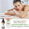 NUTRIVOIL - Reines Süßmandelöl, duftend mit Mandel- und Eisenkraut, 200
