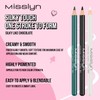 Misslyn Black Eye Pencil without Smudging, 3 Make-Up Pens with