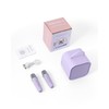 LOFICOPER Mini Karaoke Machine, Portable Bluetooth Karaoke Speaker with 2