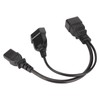 IEC320 C13 and to IEC320 C20 Power Cord IEC320 C13