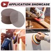 HEROFFIX 50 Pcs 7 Inch Abranet Sanding Mesh Anti-Clog Hook