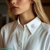 Leraverppy Enamel Pin,Caffeine Chemical Molecule Lapel Pin,Emotion Support Badge,Chemistry Science