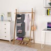 MAX Houser 6 Tier Shelf Hanging Closet Organizer, Closet Hanging