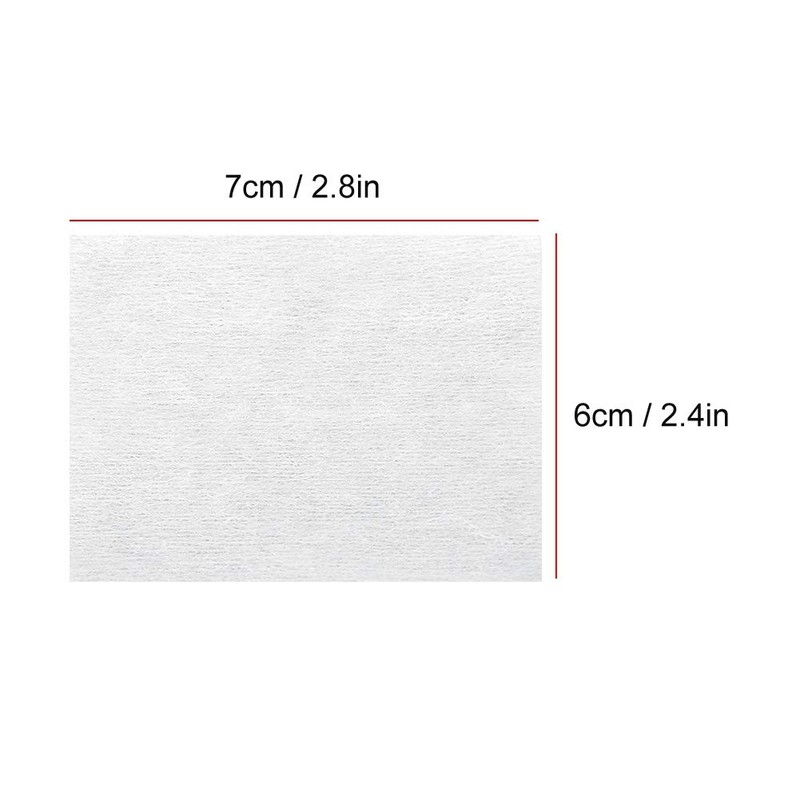 Disposable Cotton Pads, Pack of 1200/1600 Thin Absorbent Cotton Pads