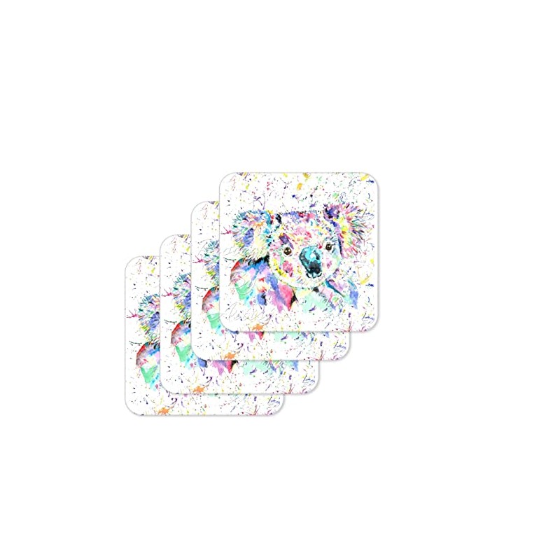 Coaster Koala Wildlife Animals Coasters Watercolour Art Gift Work Office