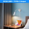 ERWEY 2 LED Reading Lamps, 12 V Motorhome, Touch Dimmable,