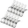 G-MODELL Clothespins, Stainless Steel, Strong, Windproof, (Pack of 10, Large)