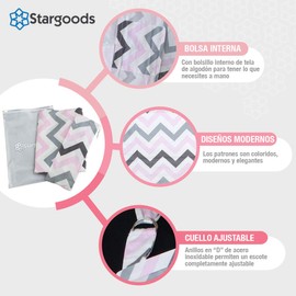 Stargoods Manta de Maternidad para Amamantar a tu Bebé, Comodidad y Protección en Diferentes Diseños, Incluye Bolsa de Viaje