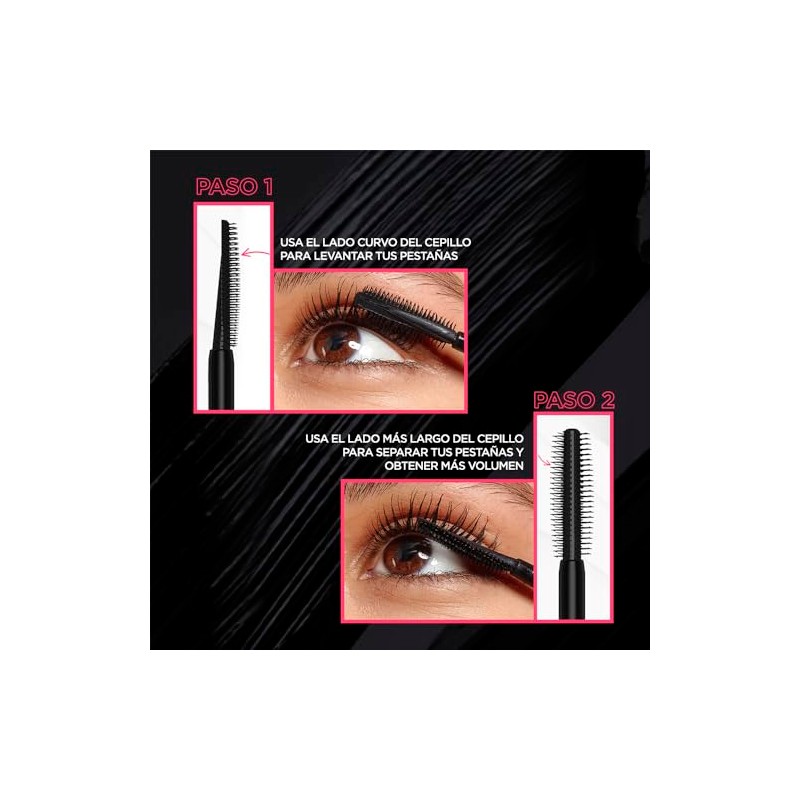 LOreal Paris Mascara de pestañas Telescopic Lift A Prueba de