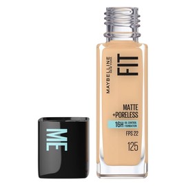 Base de maquillaje Maybelline New York Fit Me! matte + poreless 125 nude beige 30 ml