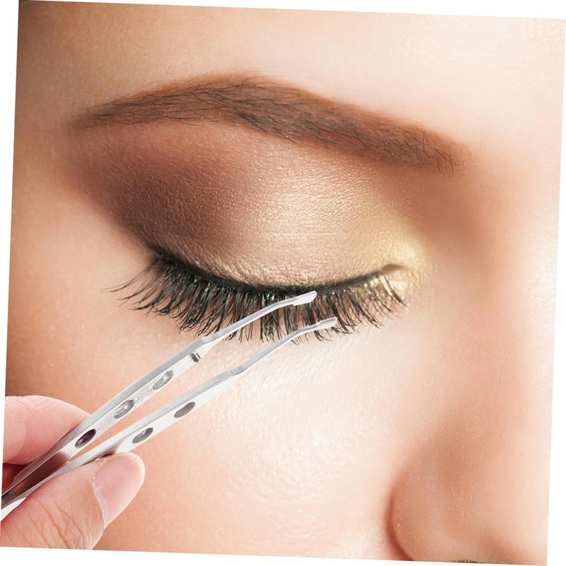 IWOWHERO Mcobeauty Angled Remover Eyelid Tweezer Meibomian Gland Expressor for