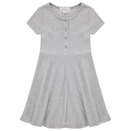 BTween 3-PC Girls Summer Dress Set - Short Sleeve Casual Skater Dresses, Kids Sizes 4-16