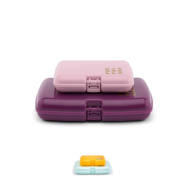 Caboodles Care Pack + Lil Bit Set, Pink & Violet,