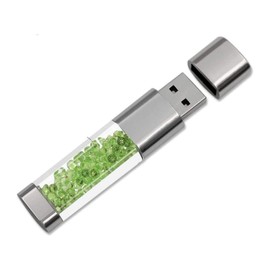 FeliSun 16GB 32GB 64GB New Jewelry Crystal USB 3.0 Flash Drive, Waterproof Shockproof Super Speed U Disk, Transparent Memory Stick Pen Drive External Storage Rhinestone gift For Birthday Gifts,Christmas Gifts ,Wedding Gifts