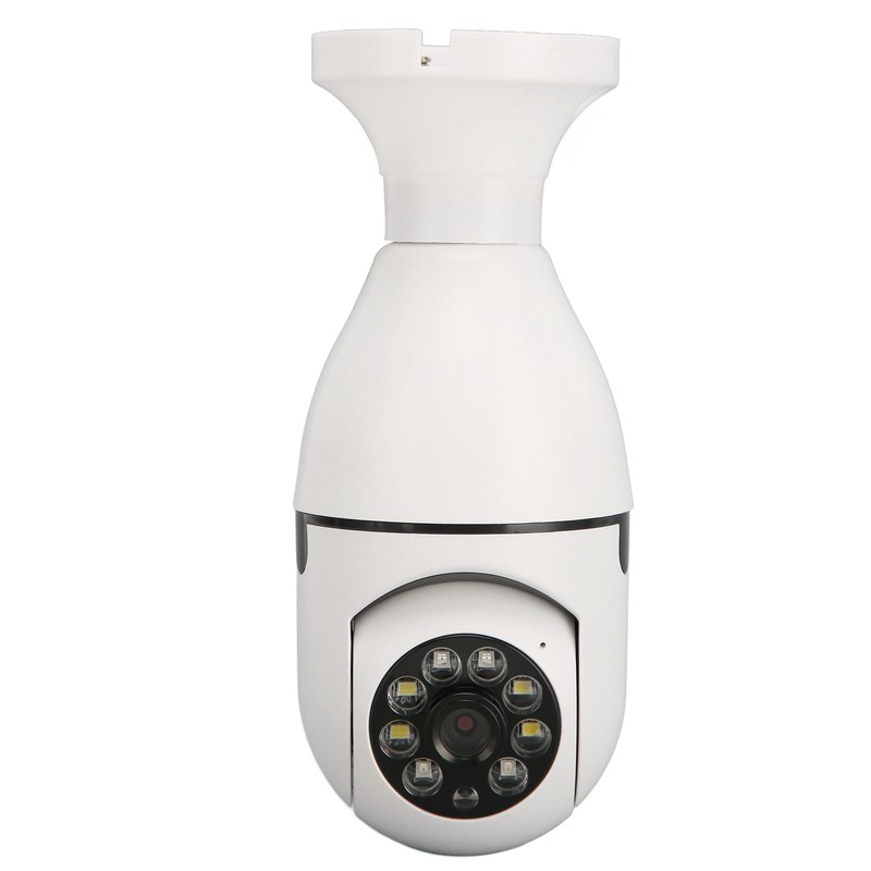 Bulb Security Camera 1080P Wireless 360 Degree Panoramic Intelligent HD
