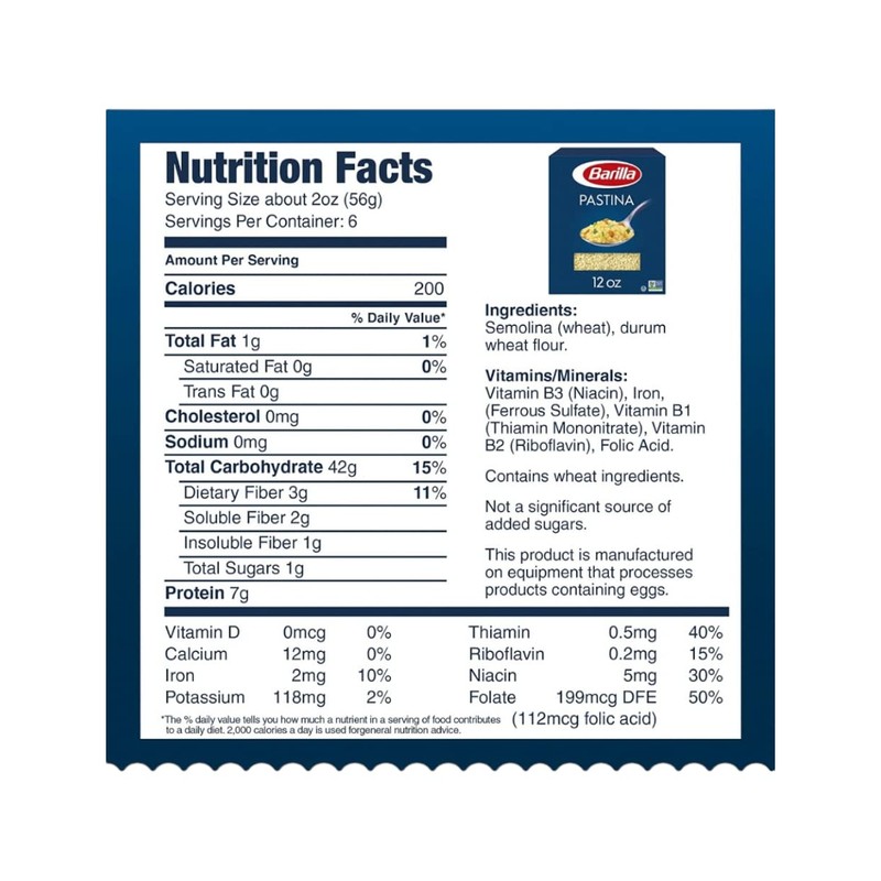 Barilla Stelline Pasta 12 oz
