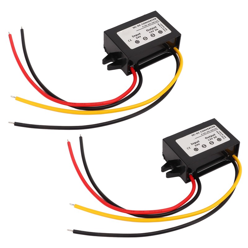 DC to DC Converter 18‑40V to 12V 3A 36W IP68