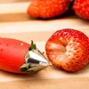 NewFerU Multi Claw Strawberry Huller Stainless Steel Plasitc Fruit Berry
