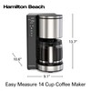 Hamilton Beach 14 Cup Programmable Coffee Maker with Easy Measure