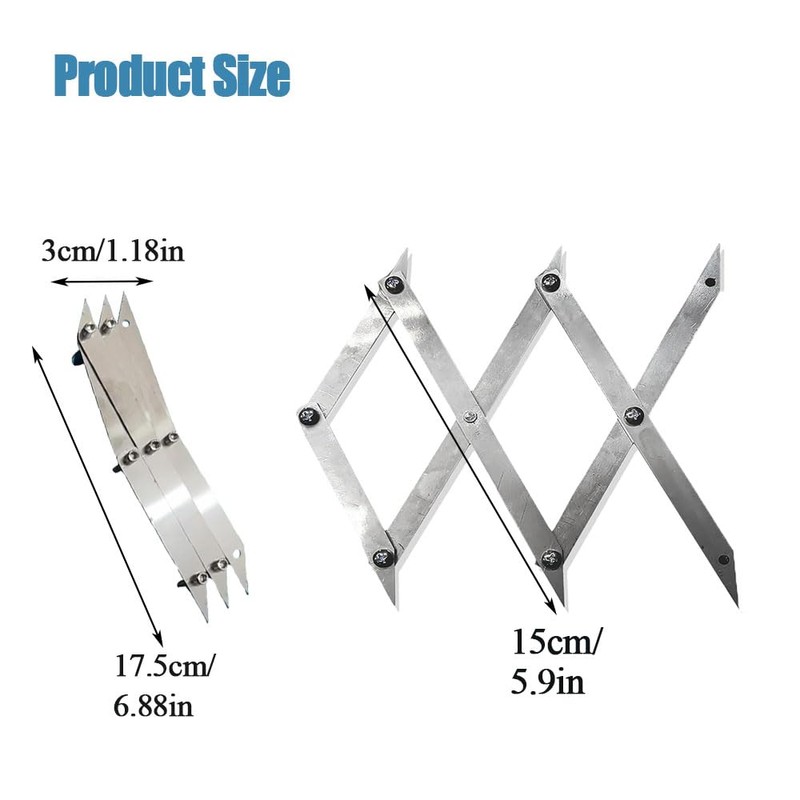 Shengsenfu Picket Master Pro 3 Point Center Finder for Precise