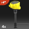 A-Premium Yellow Set of 8 Ignition Coil Pack and Iridium