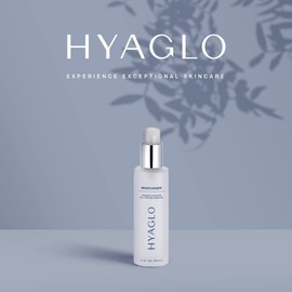 HYAGLO® Moisturizer – Light Hyaluronic Acid Skincare – Morning & Night Moisture - Great for Summer | Vitamin C & E, Marshmallow Root Face Moisturizer for Women, (2 fl oz)