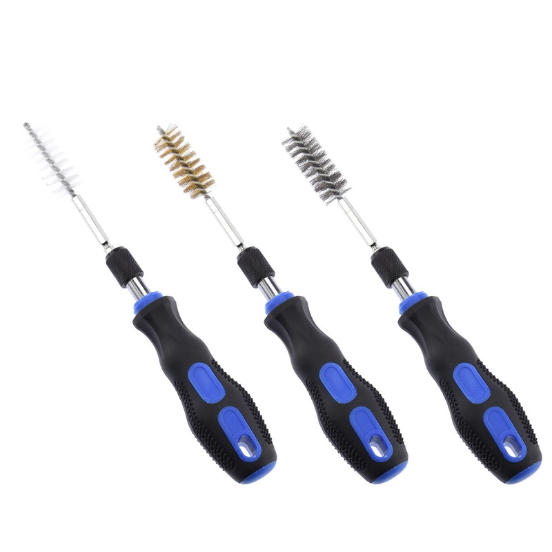 NEIKO 00325A Wire Brush Drill Attachments with 1/4-Inch Hex Shank,