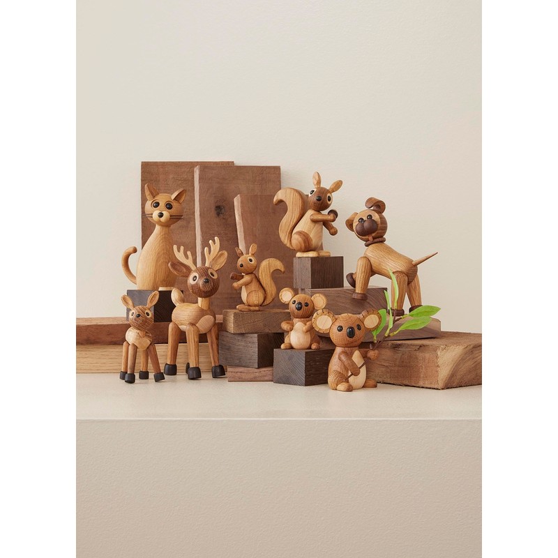 Spring Copenhagen Handmade Wooden Squirrel Toy - Hazel: A Timeless