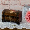Pirate Skull Chest Medium 5.5 x 3.5 Inch Hand Carved