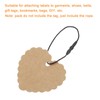 MECCANIXITY Cotton Hang Tag String Snap Lock Pins Loop Price