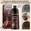 Shampoo Con Tinte Instantáneo 3 En 1 Jengibre Castaño Marrón