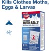 Enoz E67.10 Old Fashioned Moth Balls, 1 lb, White