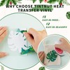 Tintnut Tropical Leaves Heat Transfer Vinyl - 10 Sheets 10x12