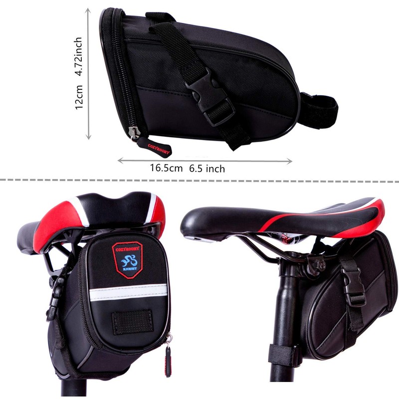 COZYROOMY Bicycle Repair Kit – Saddle Bag, Bicycle Tool Set