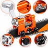10 pcs Portable Chainsaw Chain Sharpening Jig – Hand-Crank Manual